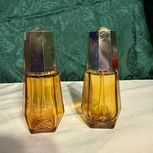 EMPTY - 2 Vintage Avon Timeless Ultra Cologne Spray Bottles